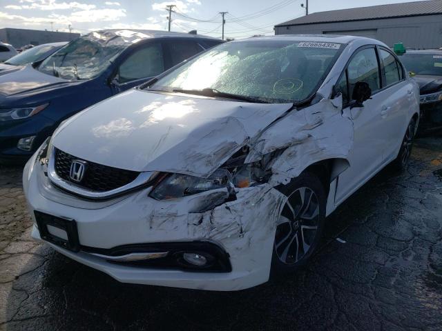 Photo 2 from auction – 2013 HONDA CIVIC EXL with VIN 19XFB2F90DE040209