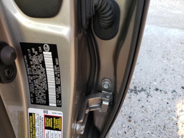Photo 10 from auction – 2020 LEXUS ES 350 with VIN 58ADZ1B19LU078197