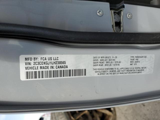 Photo 10 from auction – 2020 DODGE CHARGER SC with VIN 2C3CDXGJ1LH238565