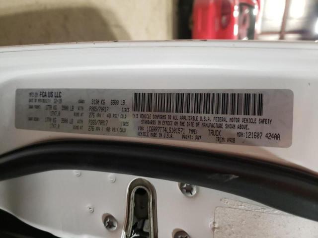 Photo 10 from auction – 2020 RAM 1500 CLASS with VIN 1C6RR7TT4LS101571