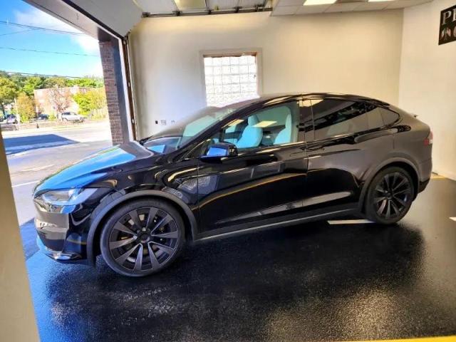 Photo 10 from auction – 2022 TESLA MODEL X with VIN 7SAXCBE63NF333030