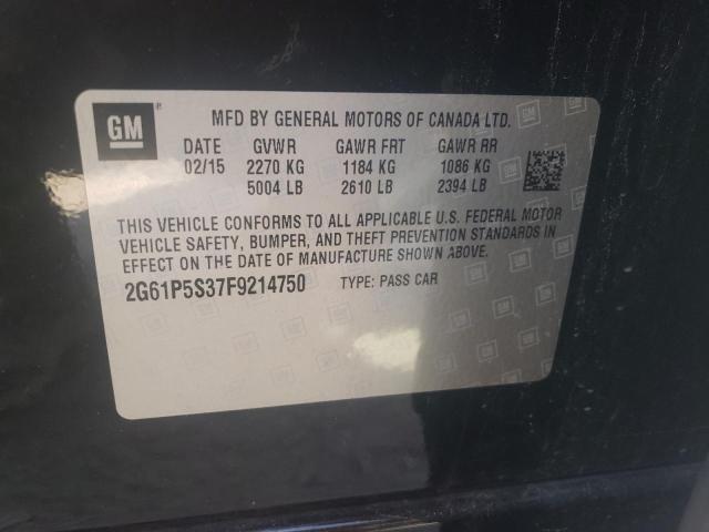 Photo 10 from auction – 2015 CADILLAC XTS PREMIU with VIN 2G61P5S37F9214750
