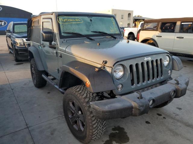 JEEP WRANGLER S 2015 with VIN 1C4AJWAG1FL730247 - Photo from auction