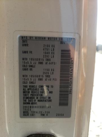 Photo 10 from auction – 2014 NISSAN NV200 2.5S with VIN 3N6CM0KN3EK697249