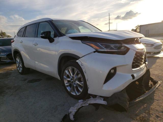 TOYOTA HIGHLANDER 2020 with VIN 5TDYZRAH2LS012038 - Photo from auction