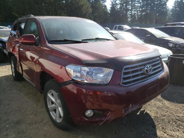 TOYOTA HIGHLANDER 2010 with VIN 5TDJK3EH1AS034428 - Photo from auction