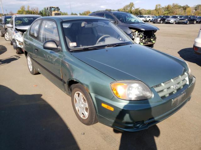 HYUNDAI ACCENT 2004 with VIN KMHCF35C54U310218 - Photo from auction