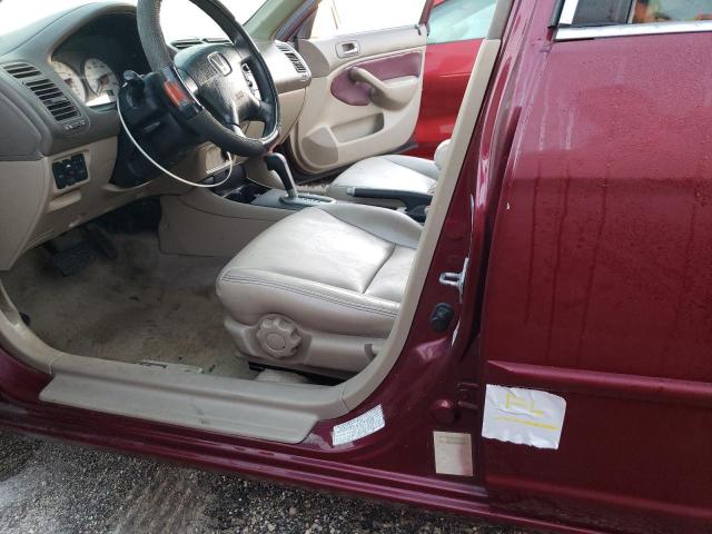 Photo 9 from auction – 2002 HONDA CIVIC EX with VIN 2HGES26732H532813