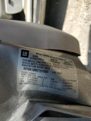 Photo 10 from auction – 2007 GMC NEW SIERRA with VIN 2GTEK13M571578985