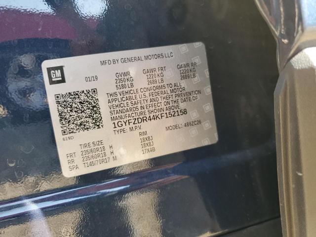 Photo 10 from auction – 2019 CADILLAC XT4 PREMIU with VIN 1GYFZDR44KF152158