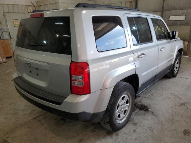 Photo 4 from auction – 2012 JEEP PATRIOT SP with VIN 1C4NJPBA3CD594520