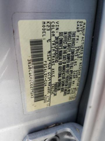 Photo 10 from auction – 2012 NISSAN VERSA S with VIN 3N1BC1CP2CK279143