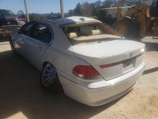 Photo 3 from auction – 2004 BMW 745 LI with VIN WBAGN63484DS47652