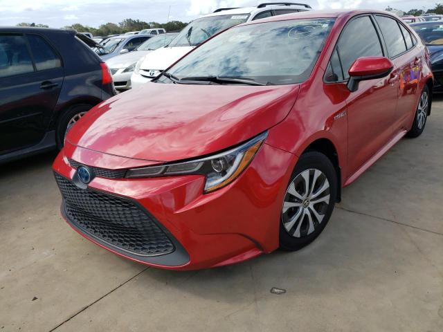 Photo 2 from auction – 2020 TOYOTA COROLLA LE with VIN JTDEBRBE6LJ000144