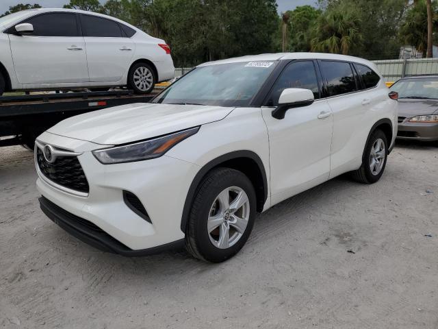 Photo 2 from auction – 2021 TOYOTA HIGHLANDER with VIN 5TDCZRAH4MS047031