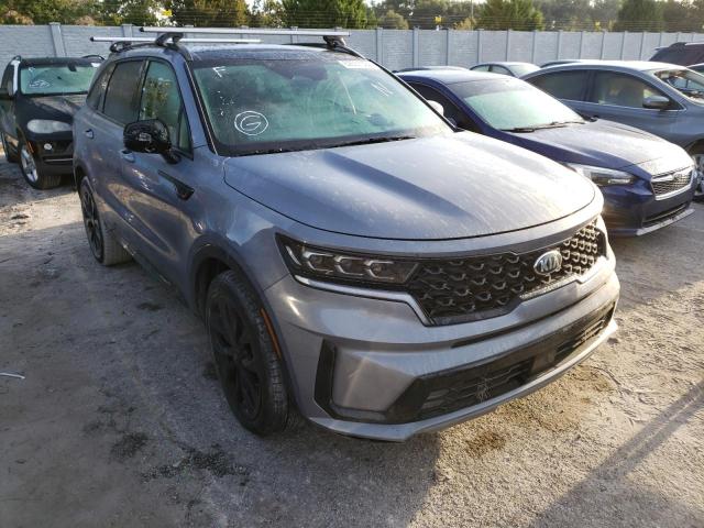 Photo 1 from auction – 2021 KIA SORENTO SX with VIN 5XYRK4LF4MG044480