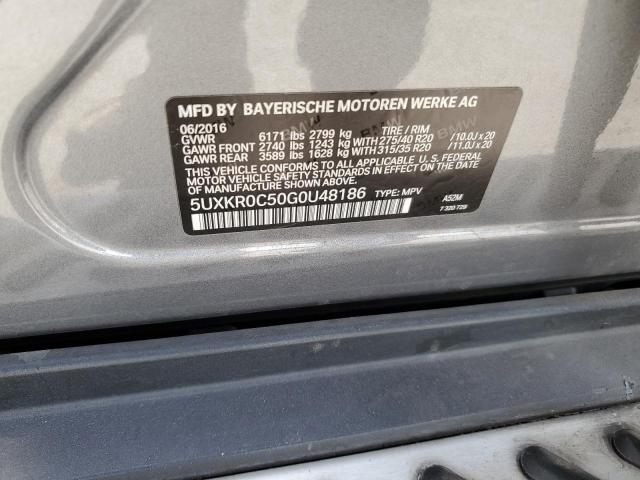 Photo 10 from auction – 2016 BMW X5 XDRIVE3 with VIN 5UXKR0C50G0U48186