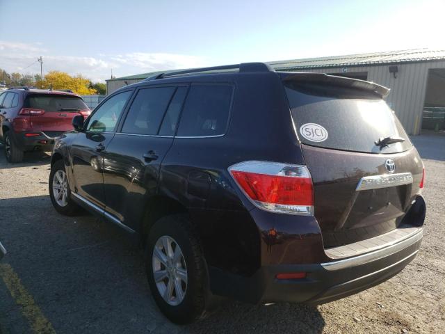 Photo 3 from auction – 2013 TOYOTA HIGHLANDER with VIN 5TDBK3EH3DS183447