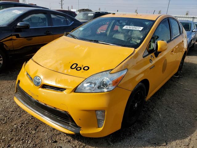 Photo 2 from auction – 2014 TOYOTA PRIUS with VIN JTDKN3DU5E1745577