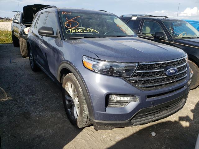 FORD EXPLORER X 2021 with VIN 1FMSK7DH3MGA02555 - Photo from auction
