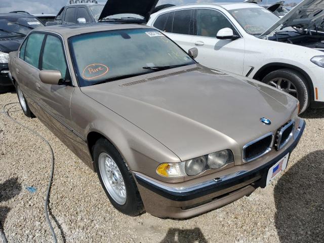 BMW 740 IL 2001 with VIN WBAGH83421DP24378 - Photo from auction