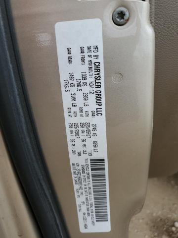 Photo 10 from auction – 2013 CHRYSLER TOWN & COU with VIN 2C4RC1BG8DR621402