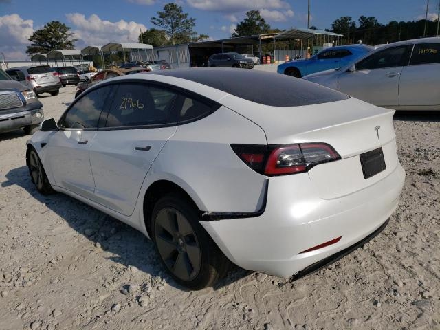 Photo 3 from auction – 2021 TESLA MODEL 3 with VIN 5YJ3E1EA8MF075784