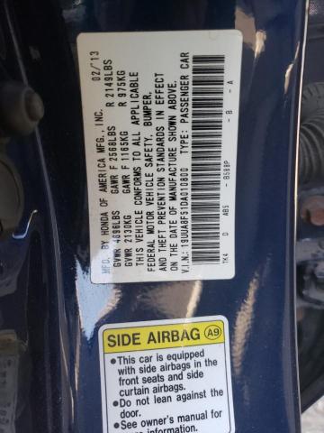 Photo 10 from auction – 2013 ACURA TL TECH with VIN 19UUA8F51DA010800