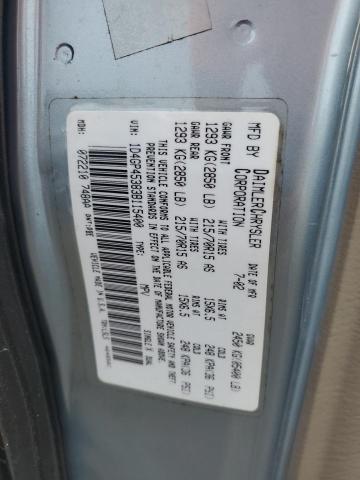 Photo 10 from auction – 2003 DODGE CARAVAN SP with VIN 1D4GP45383B115400