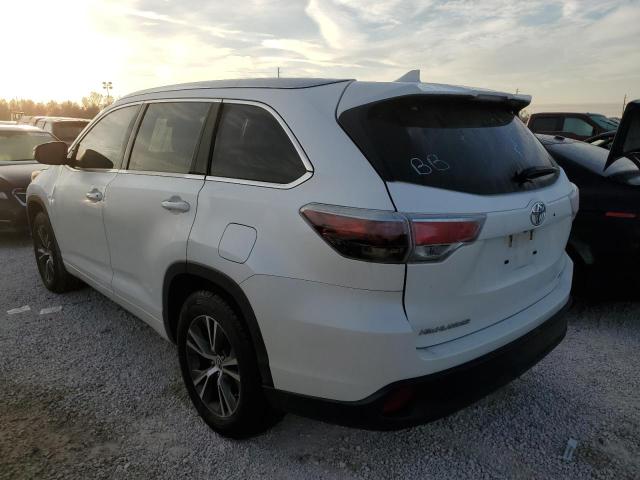 Photo 3 from auction – 2016 TOYOTA HIGHLANDER with VIN 5TDKKRFH0GS179555