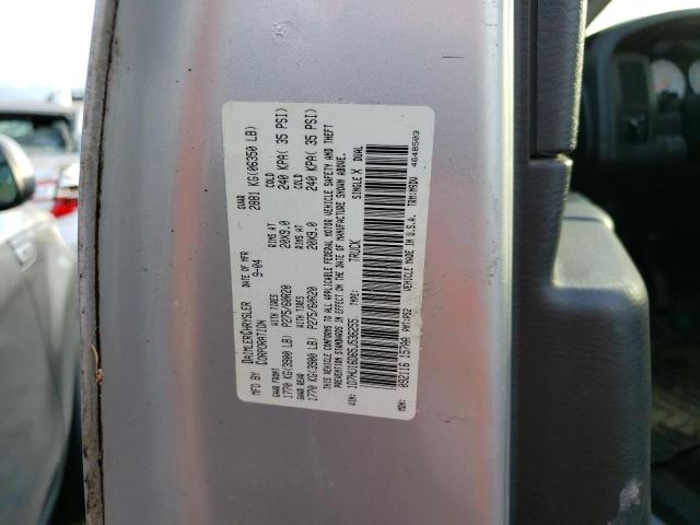Photo 10 from auction – 2005 DODGE RAM 1500 S with VIN 1D7HU16D65J536255