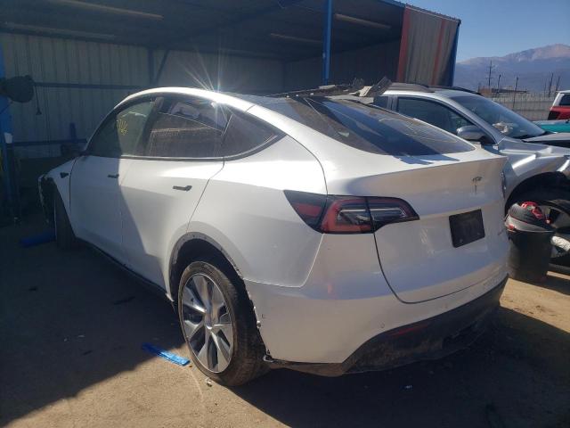 Photo 3 from auction – 2021 TESLA MODEL Y with VIN 5YJYGDEE0MF069630