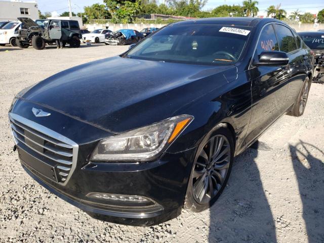 Photo 2 from auction – 2015 HYUNDAI GENESIS 5. with VIN KMHGN4JF2FU043293