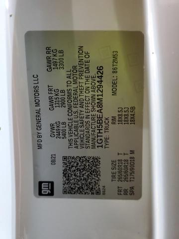 Photo 10 from auction – 2021 GMC CANYON ELE with VIN 1GTH5BEA8M1294426