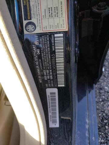 Photo 10 from auction – 2012 MERCEDES-BENZ C 250 with VIN WDDGF4HB2CA598865