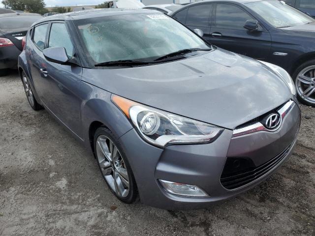 HYUNDAI VELOSTER 2017 with VIN KMHTC6AD7HU320621 - Photo from auction