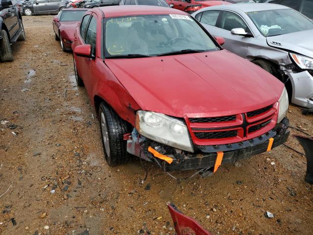 DODGE AVENGER SX 2013 with VIN 1C3CDZCB0DN616099 - Photo from auction