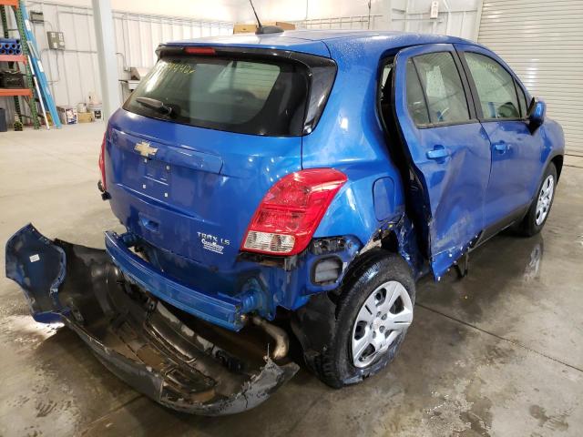 Photo 4 from auction – 2016 CHEVROLET TRAX LS with VIN KL7CJKSBXGB710376