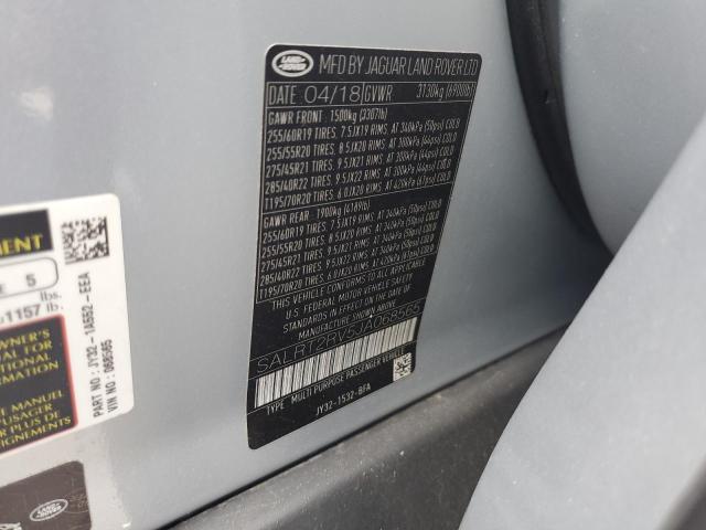 Photo 10 from auction – 2018 LAND ROVER DISCOVERY with VIN SALRT2RV5JA068565
