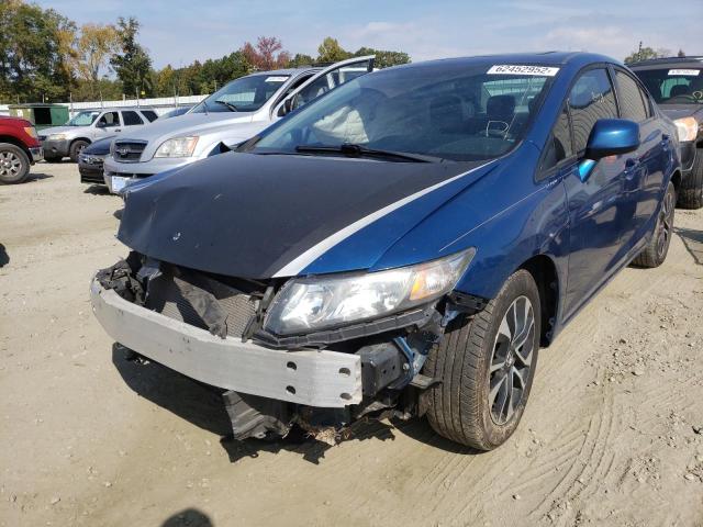 Photo 2 from auction – 2013 HONDA CIVIC SEDN with VIN 19XFB2F80DE254544