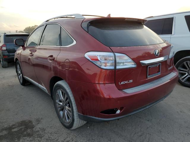 Photo 3 from auction – 2010 LEXUS RX 450 with VIN JTJZB1BA4A2002284