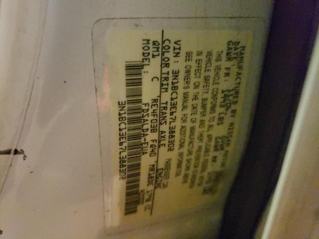 Photo 10 from auction – 2007 NISSAN VERSA S with VIN 3N1BC13E67L388302