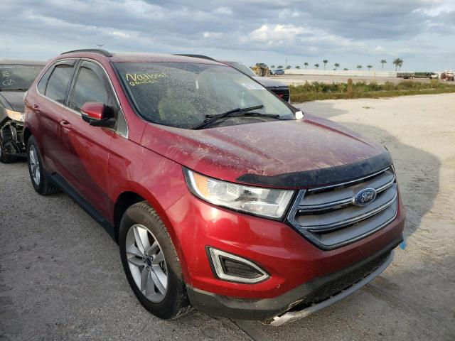 FORD EDGE SEL 2018 with VIN 2FMPK3J81JBB28063 - Photo from auction
