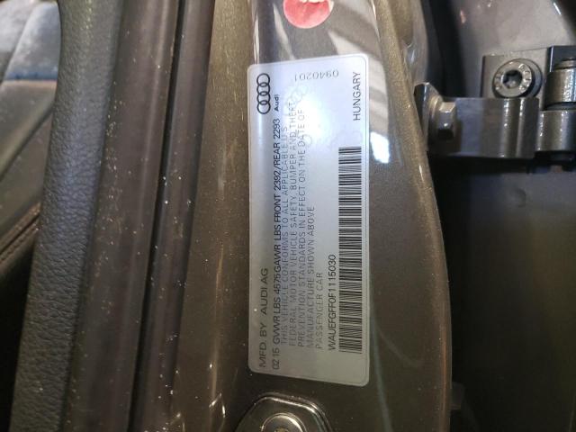 Photo 10 from auction – 2015 AUDI A3 TECHNIK with VIN WAUEFGFF0F1115030
