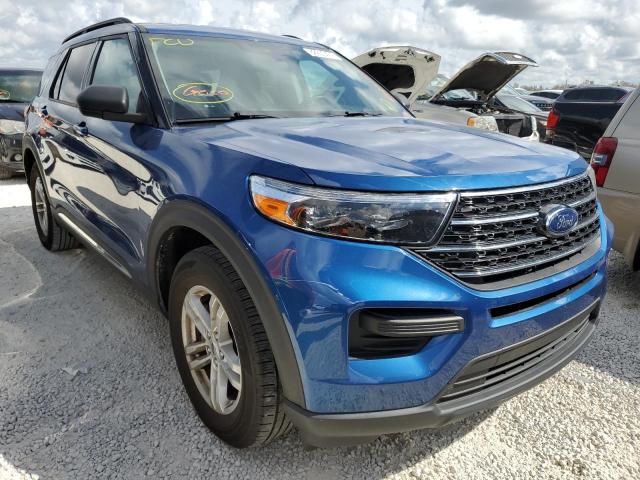 FORD EXPLORER X 2021 with VIN 1FMSK7DH9MGB00070 - Photo from auction