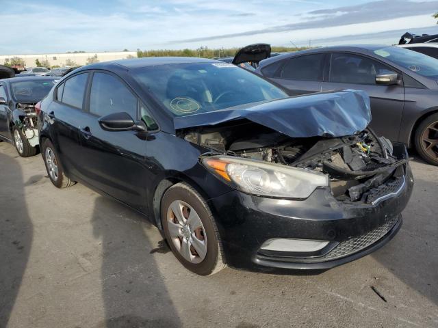 KIA FORTE LX 2015 with VIN KNAFK4A62F5299076 - Photo from auction