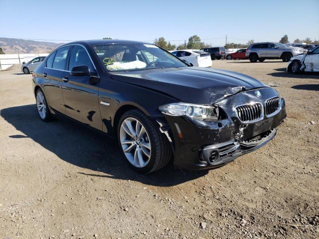 BMW 535 I 2014 with VIN WBA5B1C51EDZ36929 - Photo from auction