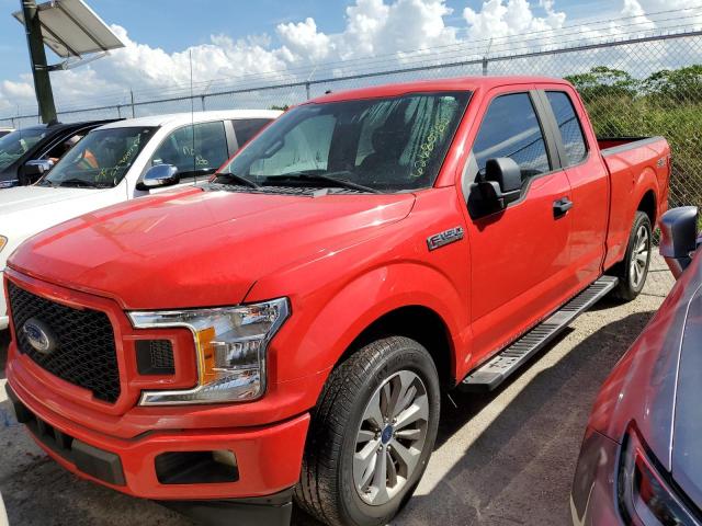 Photo 2 from auction – 2018 FORD F150 SUPER with VIN 1FTEX1CP0JKD14267