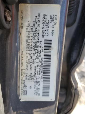 صورة رقم 10 من المزاد - 2003 TOYOTA 4RUNNER SR مع VIN JTEBU14R238006900