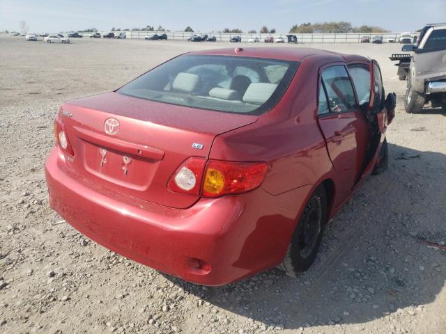 Photo 4 from auction – 2010 TOYOTA COROLLA BA with VIN 2T1BU4EE9AC419819